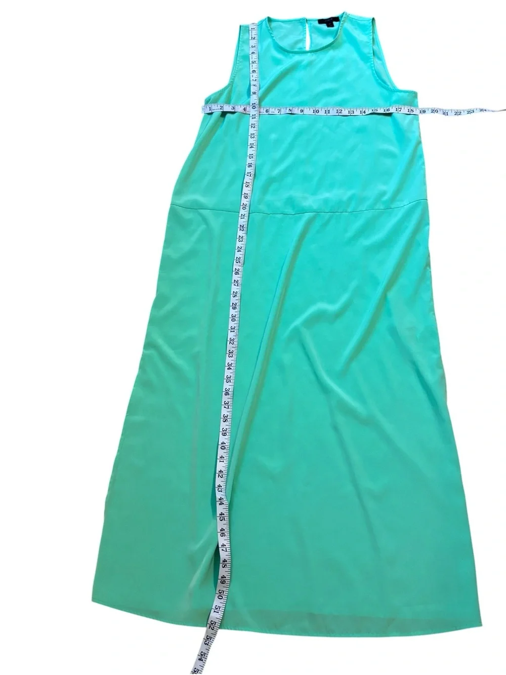 J. Crew Mint Green Maxi Shift Dress size M